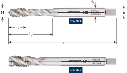 Grifo para máquina Rotec hss-e | ciego | mar 376 | m10 - 321.1000ce