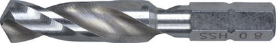 Rotec twist drill hss 8.0mm 1 4 bit recording