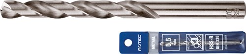 Rotec hss-g espiral b. DIN 338 punto partido 10,5 mm en estuche - 105.1050e