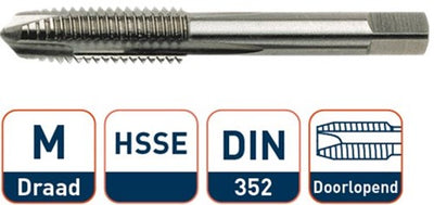 Rotec grifo maquina hsse din 352 m10 x 1,5 - 3281000 - 328.1000