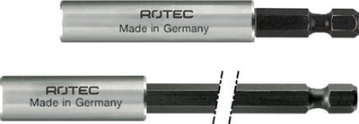 Rotec magn. portapuntas e6,3x74mm - manguito 11,0x35mm, con anillo en C - 818.00151 - 818.00151