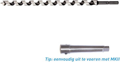 Trapano per tubo Rotec Gold-Line, ø45x385x460 - 2414503 - 241.4503