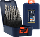 Set punte elicoidali Rotec 1-13x0,5 hss-g 25 pezzi
