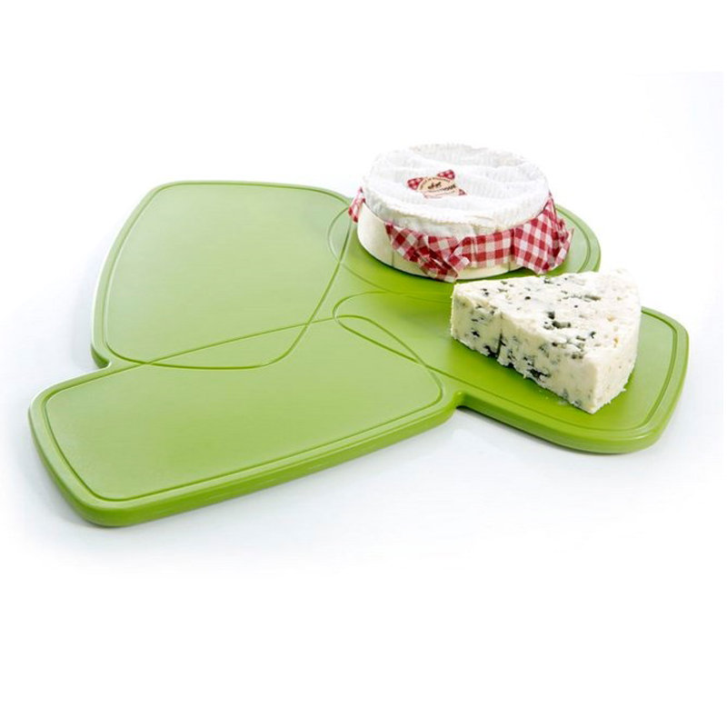Tagliere per puzzle Royal VKB per formaggio verde oliva
