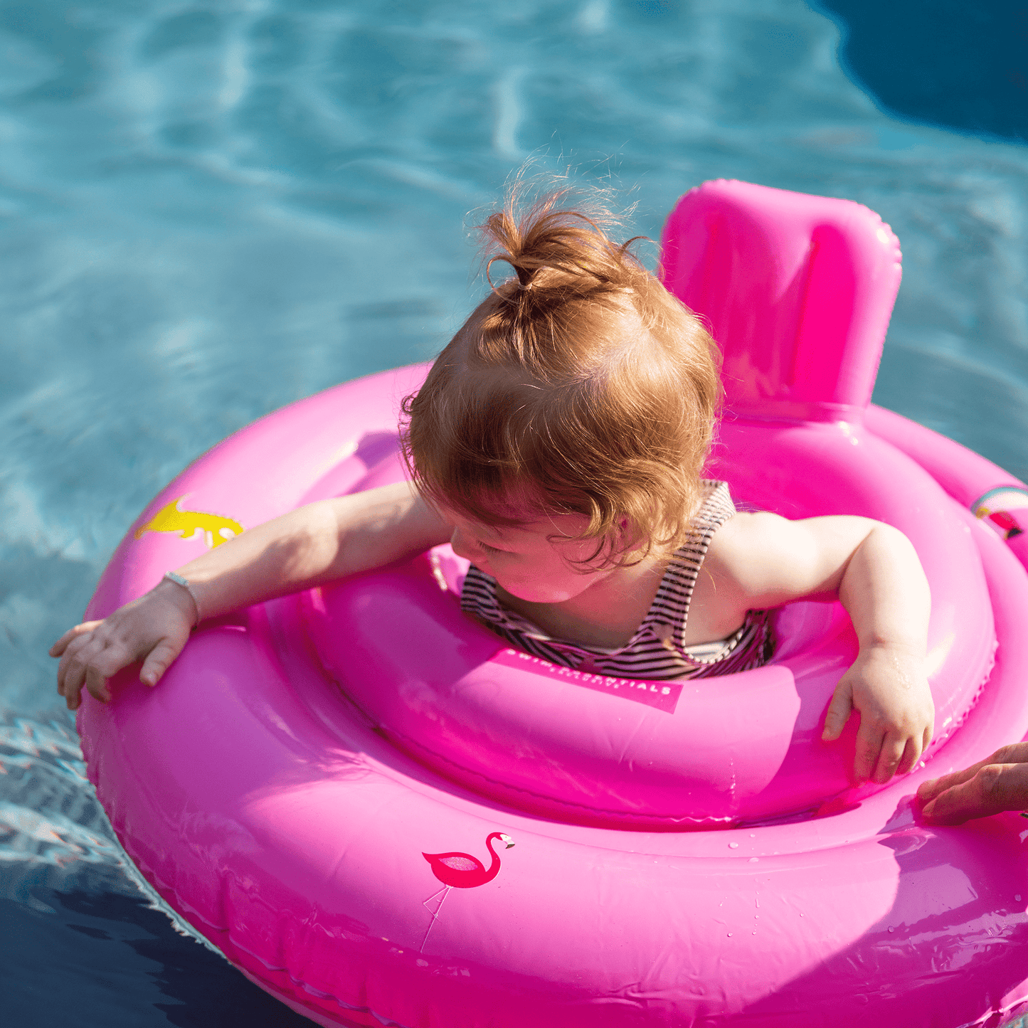 Safari rosa | Pink Baby Float 0-1 anni