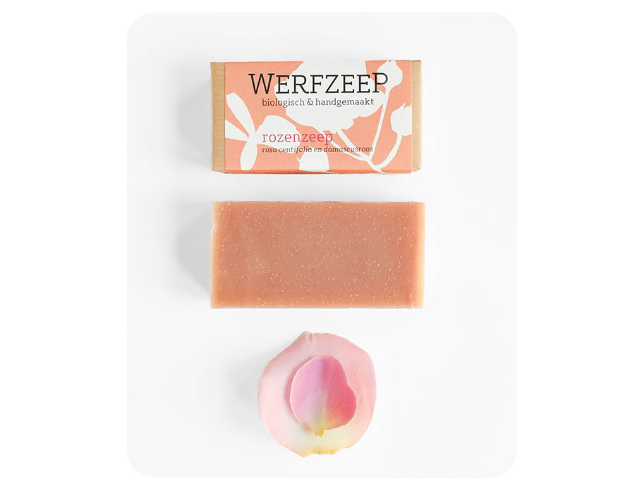 Werfzee werf jabón rosa jabón 100 gr