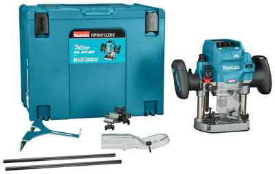 Makita rp001gz02 xgt 40 v max bovenfrees | met aws zender | zonder accu`s en lader | in mbox - rp001gz02