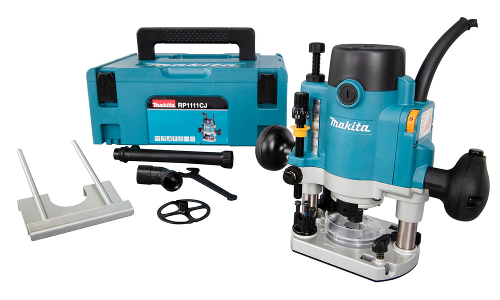 Makita rp1111cj | Enrutador de 230 v en caja m-box rp1111cj