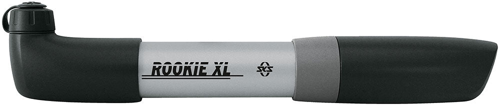 SKS Rookie XL Silver Mini Pump. Porta della pompa a 2 punti. Adatto a tutte le valvole
