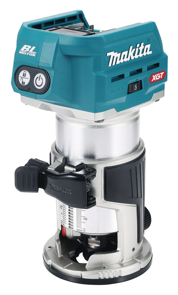 Fresadora superior y de borde Makita rt001gz14 | 40v máximo | sin pilas ni cargador | en caja - rt001gz14
