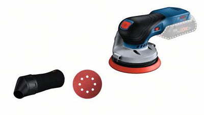 Bosch blauw gex 18v-125 professional | accu-excenterschuurmachine | 18v | body | zonder accu's laders | in doos - 0601372201
