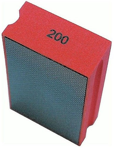 Bloque de lijado de diamante Rubi | grano 200 - 61976