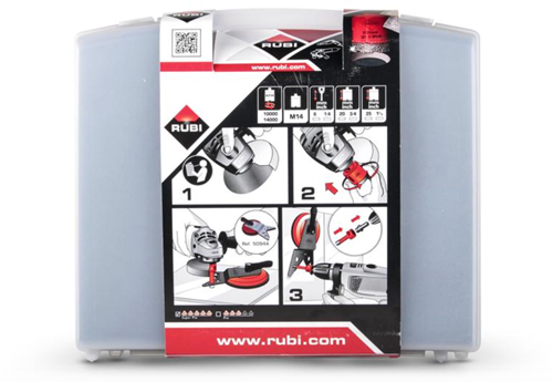 Kit Rubi con lama TCR e punte drygres | incl. caso - 68923