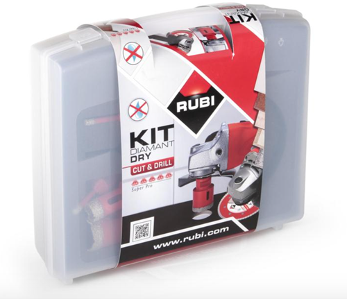 Kit Rubi con lama TCR e punte drygres | incl. caso - 68923