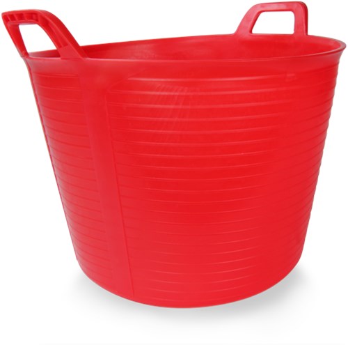Cesta de plástico Rubi | rojo | nº3 | 40 litros - 88726