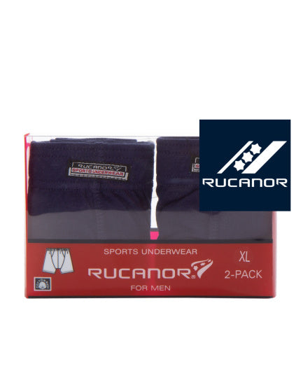 Rucanor Ondergoed Boxer 2-pack heren zwart maat L