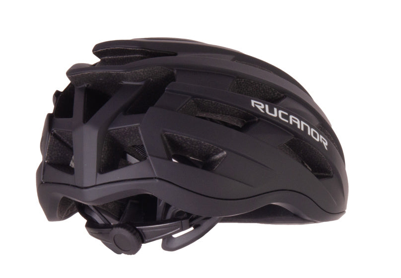 Casco da bicicletta Rucanor grav mtb e bici e-bici dimensioni nere 55-58 cm (m)
