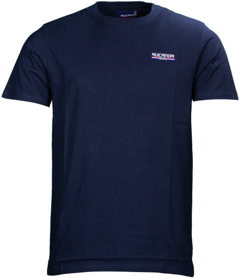 Rucanor Raffi basic shirt ronde hals heren donkerblauw maat L