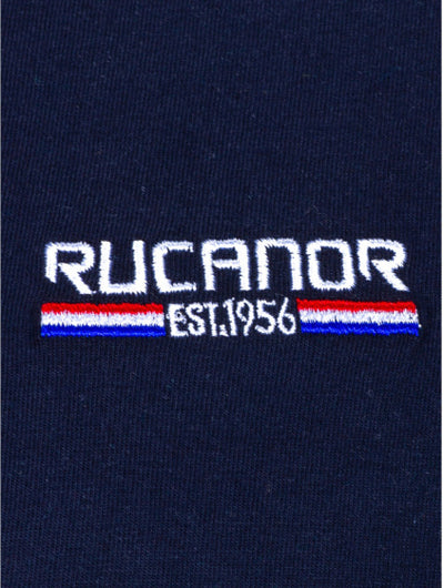Rucanor Raffi basic shirt ronde hals heren donkerblauw maat XL