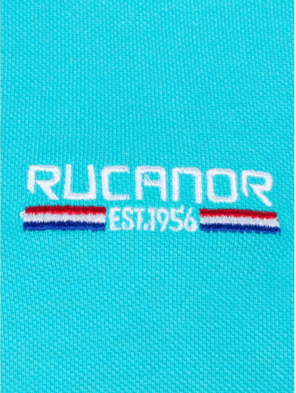 Rucanor Rodney Polo camisa hombres de color azul claro 3xl