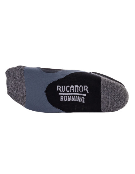 Rucanor corriendo calcetines cortos de 2 paquetes negros 43-46