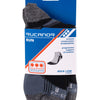 Rucanor Hardloopsokken kort 2-pack zwart maat 43-46