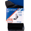 Rucanor Running Socks Long 2-Pack Black Size 39-42