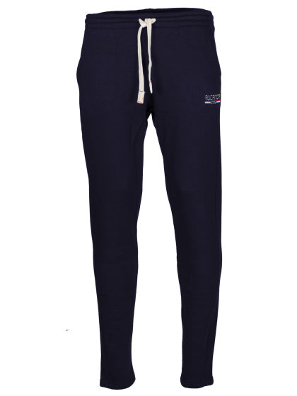 Pantaloni da jogging dritti in argento Rucanor uomini di dimensioni blu scuro m
