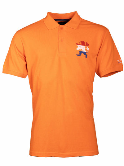 Rucanor Football Polo Camiseta Manga corta Hombres de naranja Size S