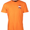 Camisa de fútbol rucanor manga corta hombres de naranja size s