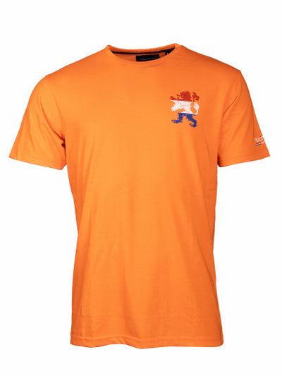 Rucanor Shirt Shirt Short Short Men Dimensioni arancione S