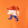 Camisa de fútbol rucanor hombres de manga corta tamaño naranja 3xl