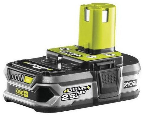 Batteria agli ioni di litio Ryobi rb18l25 one+ 18 V - 2,5 Ah - 5133002237 - 5133002237