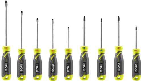 Ryobi rhsds9pc | set cacciaviti magnetici 9 pezzi - 5132006047
