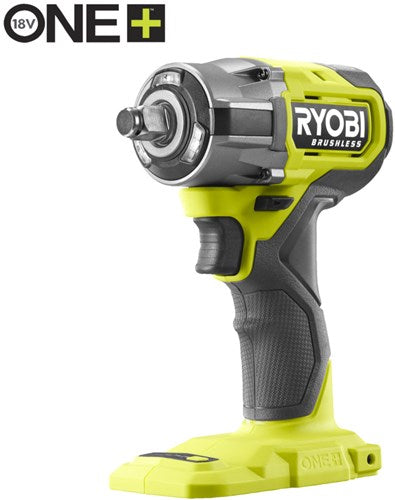 Ryobi riw18cbl-0 | Llave de impacto inalámbrica sin escobillas one+ 18v (sin batería) - 5133006492