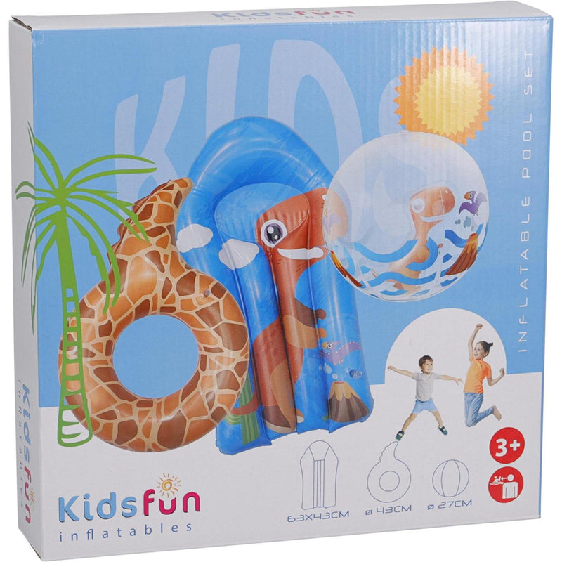 Set gonfiabile di 3 pezzi