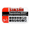 reparatiedoos Select 12,5 cm aluminium rood wit 23-delig