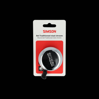 Campana Simson tradicional acero cromado.