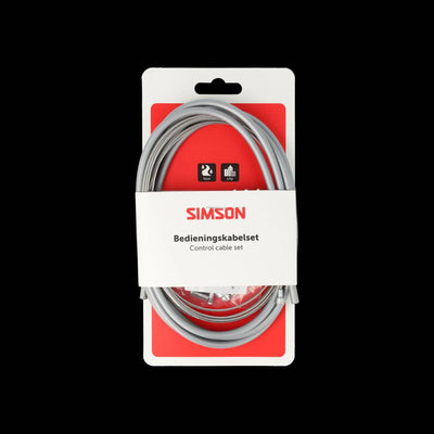 Set cavi freno Simson completo universale in acciaio inossidabile grigio