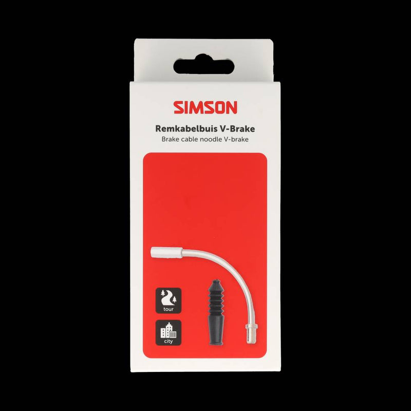 Tubo de cable de freno Simson V-brake incl. caucho