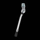 Placca fissa larga Simson standard basic nera