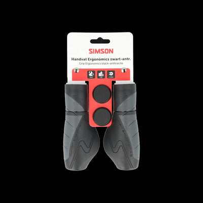 Simson maniglie ergonomiche nero-antracite