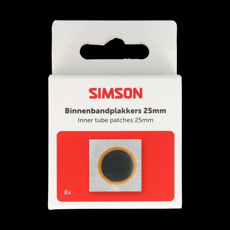 Toppe per camera d'aria Simson 25mm 8 pezzi