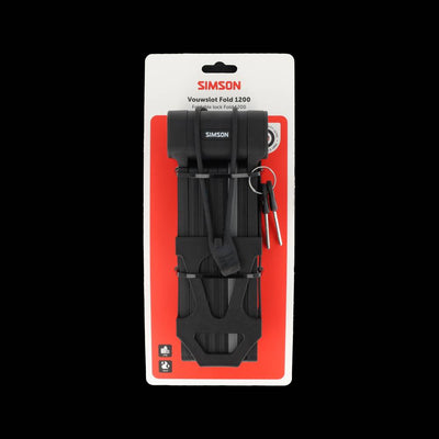 Simson folding lock 1200mm bk111