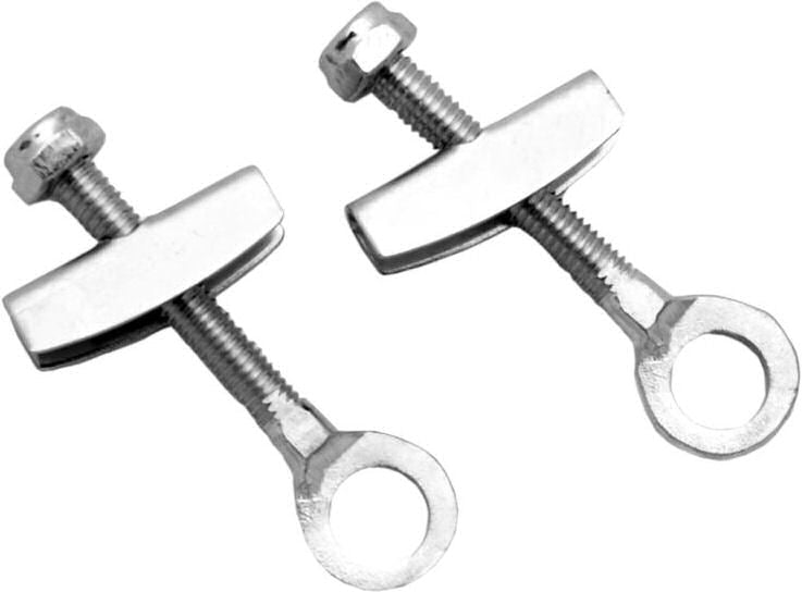 Spanners de la cadena de bicicletas Simson - acero, 35 mm, plata