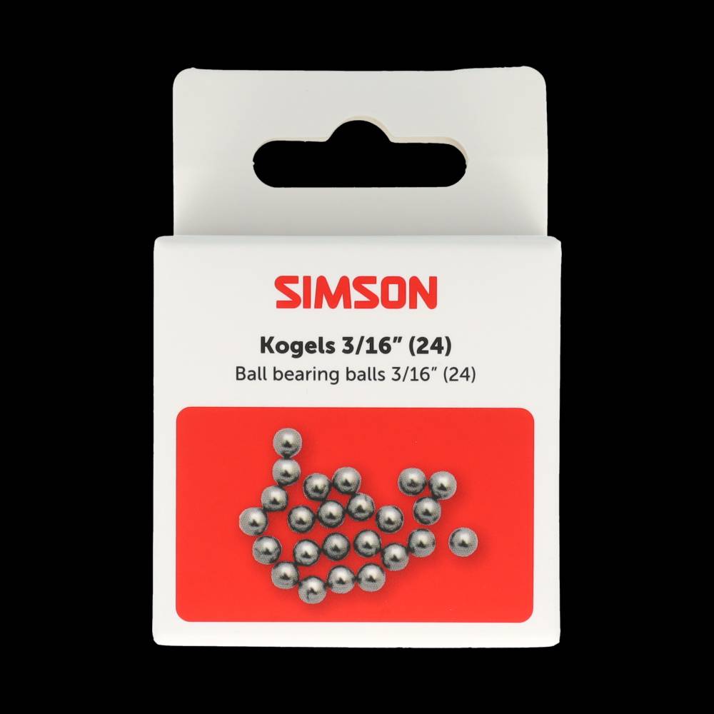 Bolas Simson 3 16 pulgadas 24 piezas