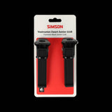 Poggiapiedi Simson nero 1118 su frassino - afbeelding 1