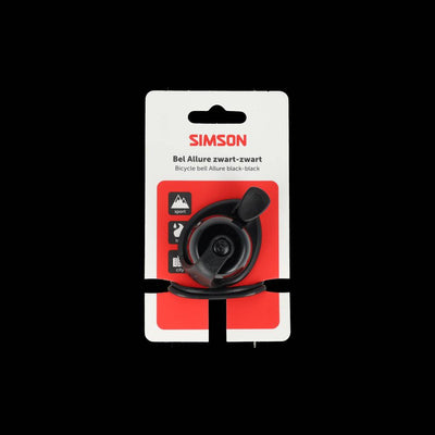 Simson bell allure nero-nero