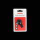 Simson campanello per bicicletta mini 32mm montaggio fisso in plastica nero