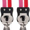 Snelbinder Trio Simson kort met 3 binders - roze rood